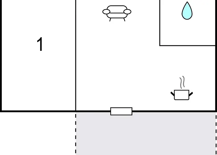 度假居 Tiny Haus 08 Am Brombachsee
