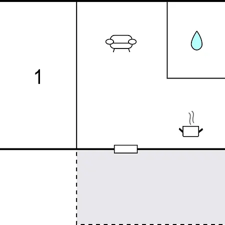 בית נופש Tiny Haus 08 Am Brombachsee